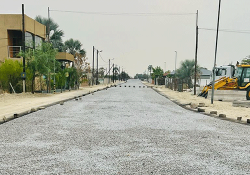 Oluno’s N$1.8m tarred road nears completion