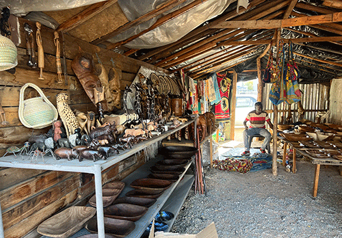 Okahandja woodcarvers mourn lack of customers