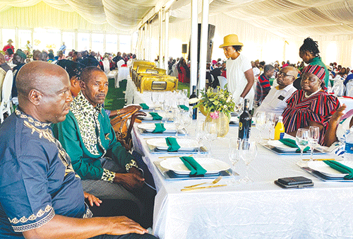 Namundjebos treat elderly to early Christmas feast