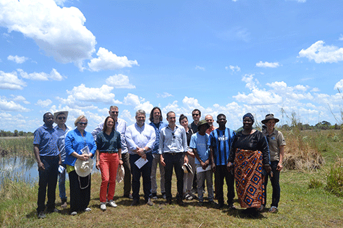 EU delegation inspects multi-million-dollar projects in Zambezi