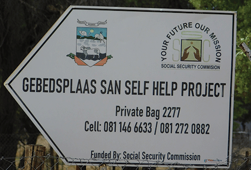 San self-help project transforms lives