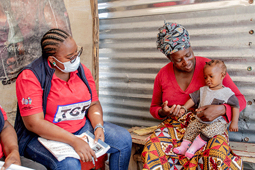 Celebrating success of keeping babies HIV-free