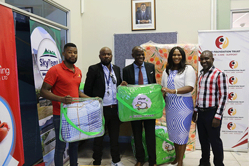 Skytents brings flood relief to Ohangwena