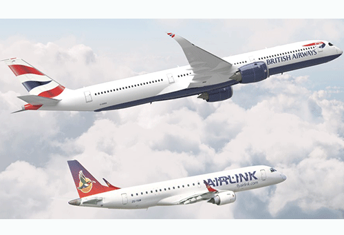 British Airways agrees to codeshare with Airlink