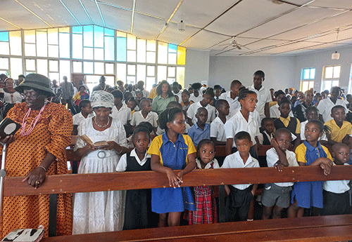 Omaheke starts school year in church