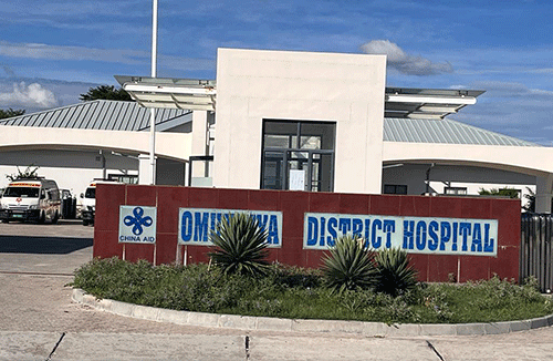 Lights out at Omuthiya Hospital… bulbs can only be procured from China