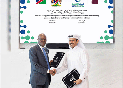 QatarEnergy agreement to enhance Namibia’s energy sector