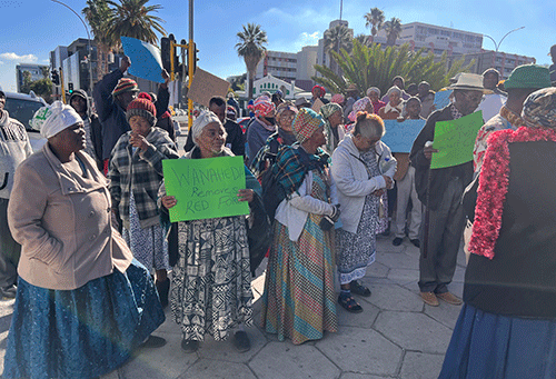 Windhoek pensioners demand debt write-off