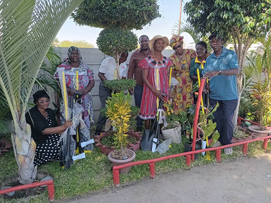 Ondangwa councillor equips gardeners