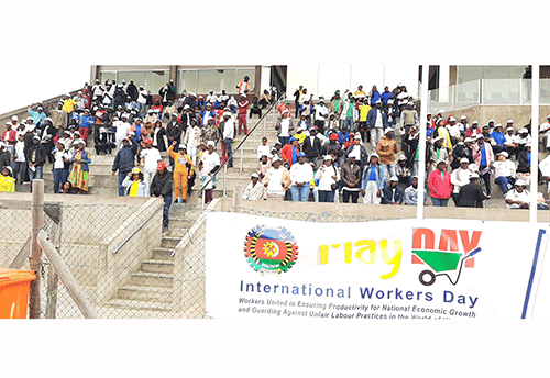 Workers’ struggle continues… leaders call for fair employment practices