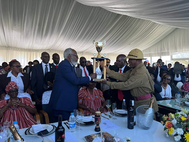 Nujoma honoured on 94th birthday