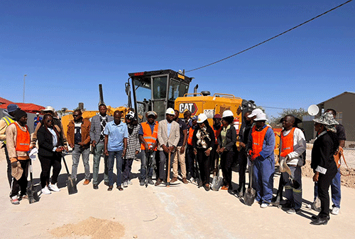 Ondangwa starts N$1.8m road upgrade