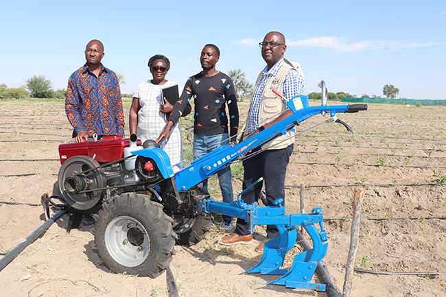 OPM donates tractor to Nakalega irrigation project