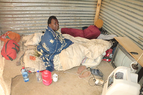 Gasping for breath on a cold floor … destitute family pleads for help