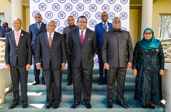 SADC Force to restore DRC peace