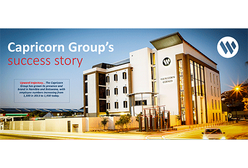 Financial Services - The Capricorn Group remains one of the most valuable stocks on the Namibian Stock Exchange (NSX)