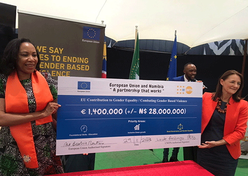 EU and UNFPA to combat GBV in Namibia