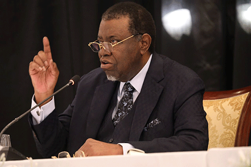 Sell Namibia to investors and defend it at all costs: Geingob