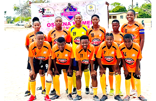 Hope FC leads Oshana women’s league …as two teams call it quits