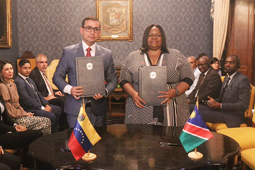 Venezuela y Namibia fortalecen vínculos comerciales y económicos