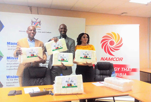 Namcor donates sanitary pads to Kavango schools