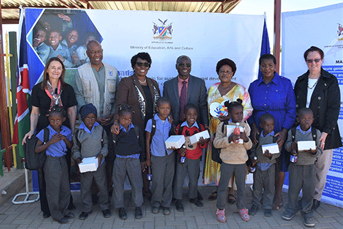 EU pledges funding to Namiban children