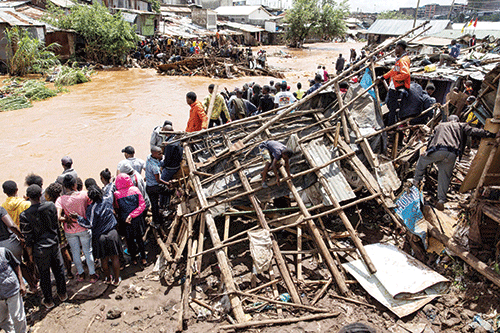 Four dead as floods wreak havoc in Nairobi