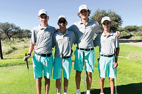 Amateurs poised to make history at golf tourney ...team target top honours