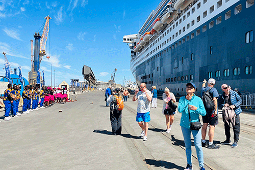 Cruiseliner challenges persist…as passport processing delays tourists