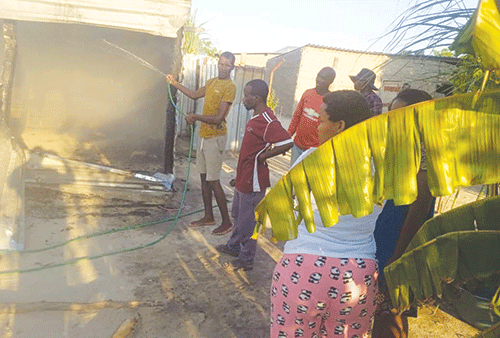 Mysterious fire leaves family destitute...in need of aid