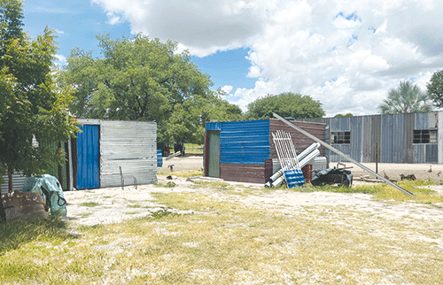 Shack owners refuse to leave school premises