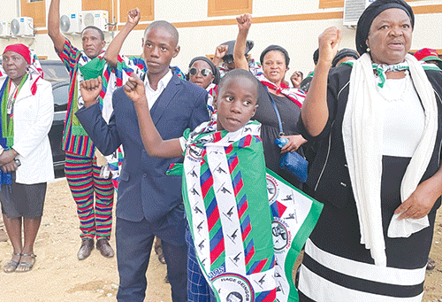Swapo cadres pay homage to Geingob