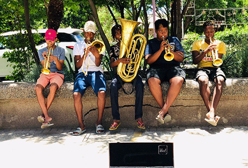 Vision Brass Band graces City Centre