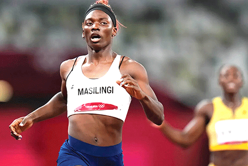Masilingi hopes to qualify for Paris Olympics 