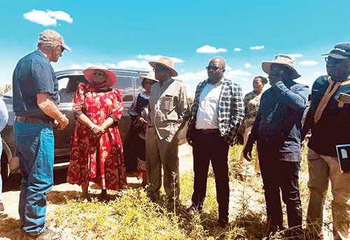 Vice president visits Kavango East green schemes