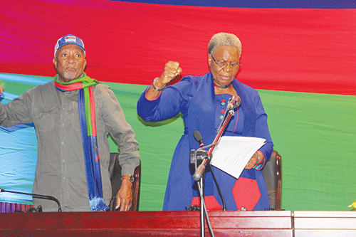 Swapo chooses unity over politics