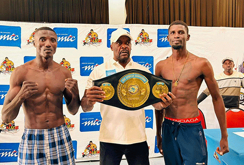 Shikongo smashes Mosquito to win Pan Africa title…. as fights live up to expectations