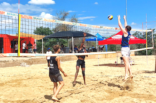 Beach volleyball tourney this weekend