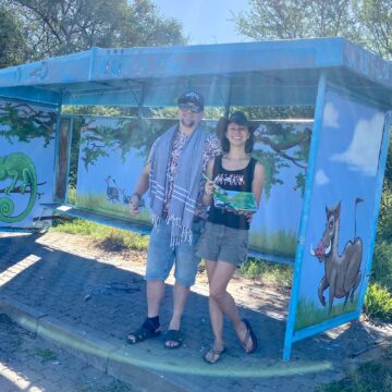 Beautifying bus stops