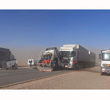 accident 1 Coastal sandstorm claims life