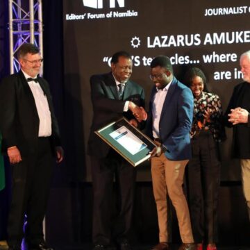 Amukeshe scoops top journalism award