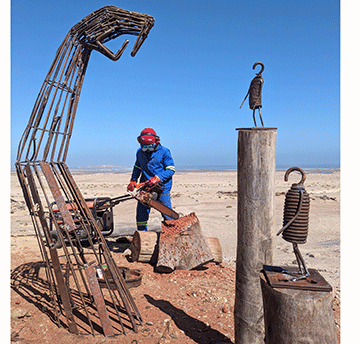 bakers ’ Retreat exhibition in Oranjemund