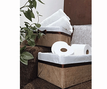 baskets Being organised is being in control