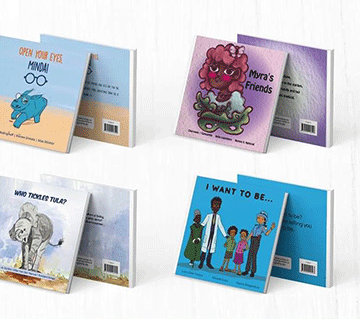 Four children’s books from BookSprint Namibia  launched today