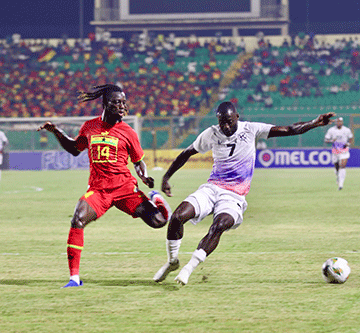 Ghana, Namibia settle for draw