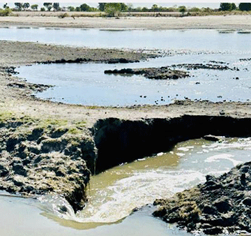 ‘Selfish’ villagers divert canal water