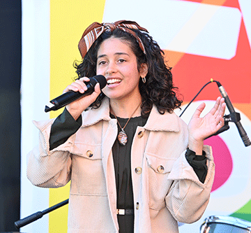 cel5 Multifaceted artist encourages youth to stay focused