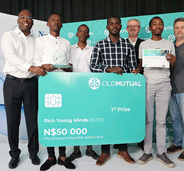 Talented young stock traders celebrated