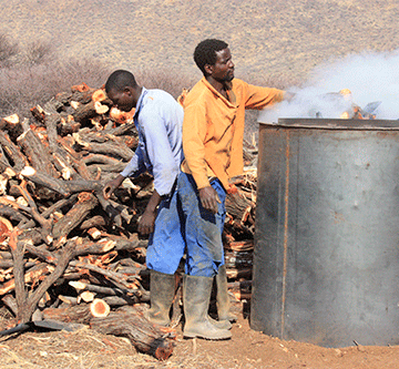 charcoal1 3 Charcoal producers seek international market entry