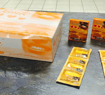 Namibia’s free condoms for sale in Angola